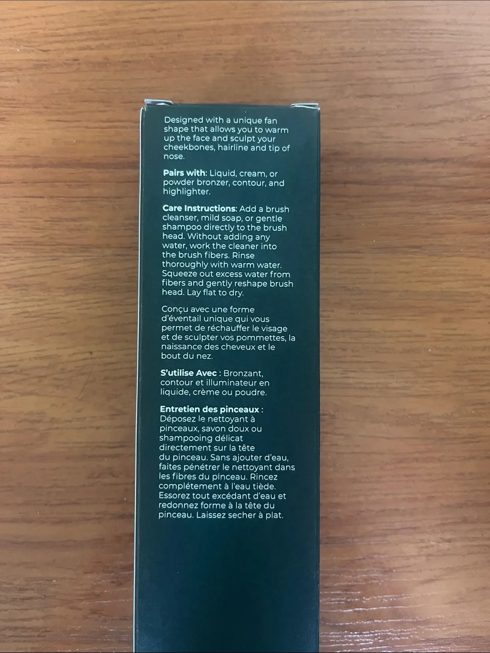 Rose and Ben Beauty C40.5 Bronzer Brush - Brand new in original packaging
